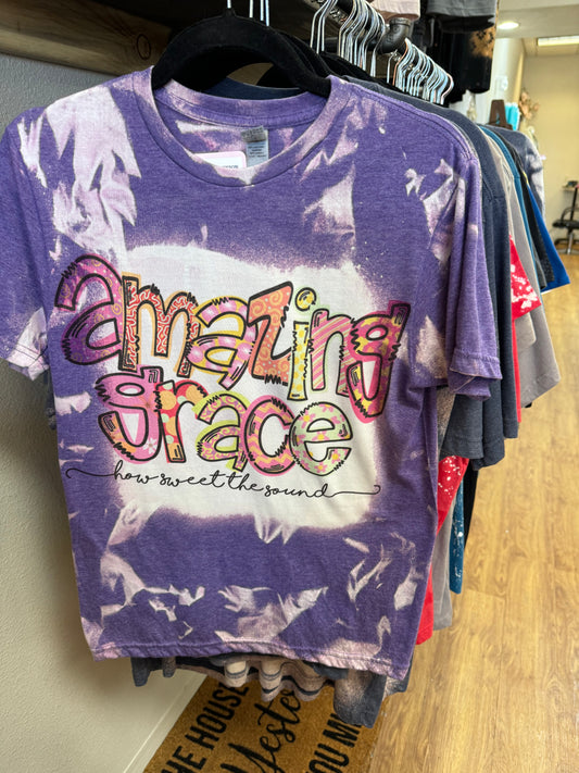 CUSTOM TIE DYE AMAZING GRACE